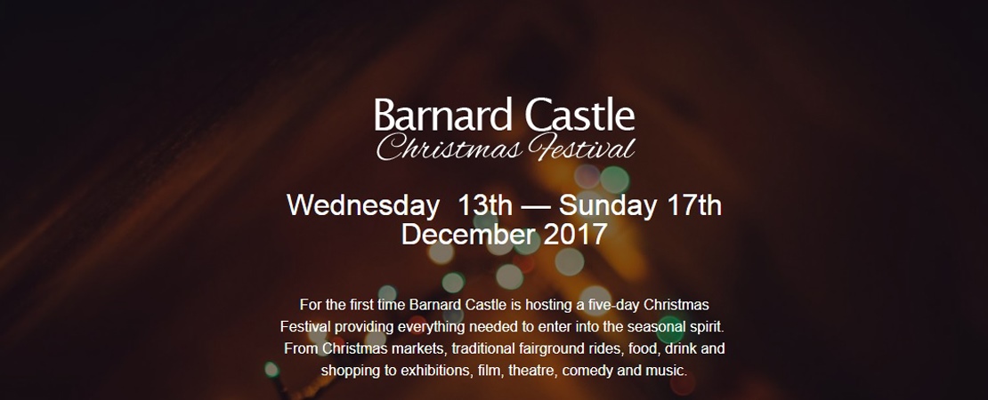 Barnard Castle Christmas Festival 